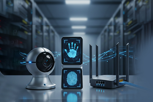 CCTV Cameras, Biometrics & Networking Devices